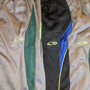 C9 Champion Boys Athletic Pants - 3 Pairs - Mesh Jogger Track Basketball